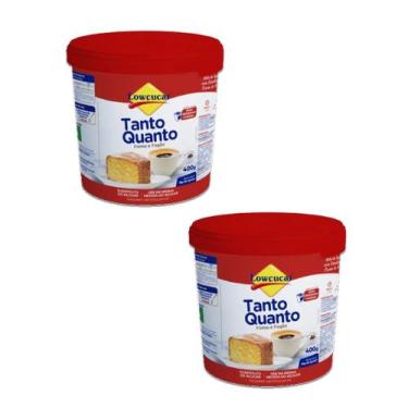 Imagem de Kit 2 Unidades - Adoçante Tanto Quanto Forno e Fogão Lowcucar 400g - L