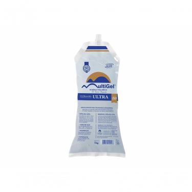 Imagem de Gel Condutor para Ultrassom Multigel Ultra-gel Ultra Uso Externo e Mucosas sem Álcool Inodoro Hipoalergênico 1kg