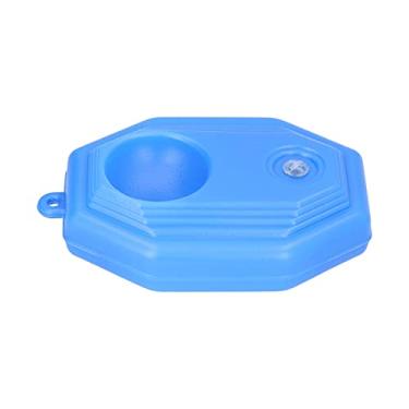 Imagem de SPYMINNPOO Base de bola de tênis portátil com autoprática, ferramenta de auxílio de treinamento de tênis para um único jogador de tênis,