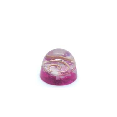 Imagem de Orgonite Semi-Esférico Rosa Com Quartzo Rosa -Relacionamento