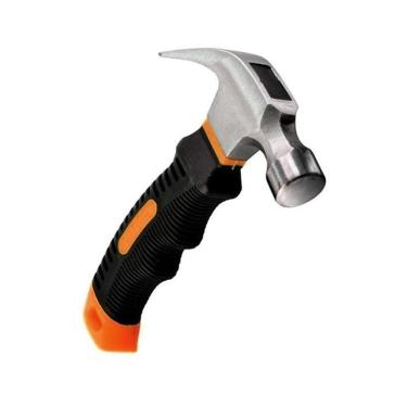 Imagem de Mini Martelo Toco Curto Unha 23 Mm Cabo Emborrachado Fibra