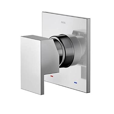 Imagem de Acabamento Chuveiro Cromado Base Docol Monocomando New Edge