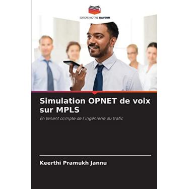 Imagem de Simulation OPNET de voix sur MPLS: En tenant compte de l'ingénierie du trafic