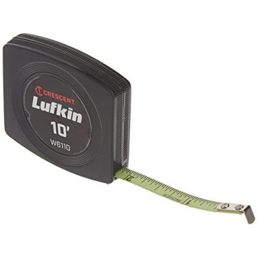 Imagem de Fita métrica Crescent Lufkin 1/10.2 cm x 10' Pee Wee folheada amarela - W6110, preta