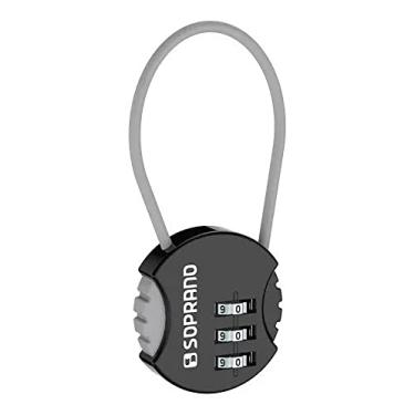 Imagem de Cadeado de Segredo Z35 Preto - Soprano