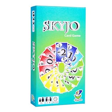 Imagem de Jogo de cartas para o Skyjo-The Entertaining Card Game for Kids and Adultos. O jogo ideal para diversão, entretenimento e horas emocionante de brincadeiras com amigos e família - versão em inglês