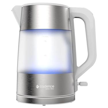 Imagem de Chaleira Elétrica Cadence CEL306 1,7 Litros Lumini Blanc Inox