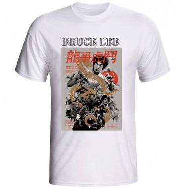 Imagem de Camiseta  Bruce Lee  Modelo Branca Fornecedor M&M Presentes Personaliz