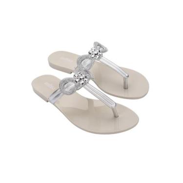 Imagem de Chinelo Flip Flop Melissa Harmonic T-Bar Gleam Ad Original