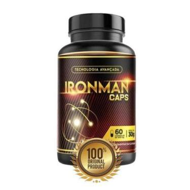 Imagem de Iron Man Caps - 60 Caps (1 Pote) - 100% Original - Visual Suplemwntos