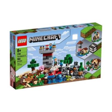 Imagem de Lego Minecraft The Crafting Box 3.0 Com 564 Peças Original 21161