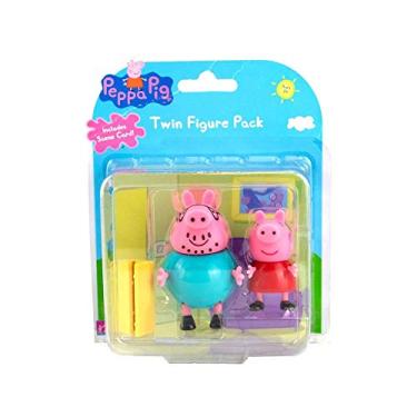 Brinquedo Casa Gigante Da Peppa Pig George 7 Ambientes 55 Cm em Promoção na  Americanas