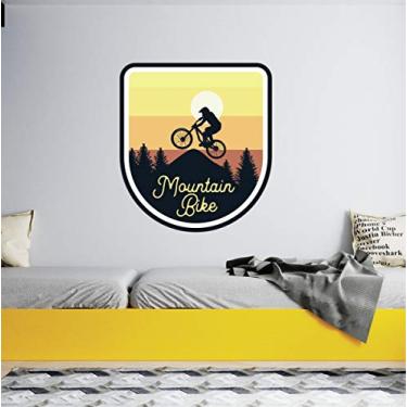 Imagem de Adesivo de Parede Mountain Bike tamanho 50x65cm