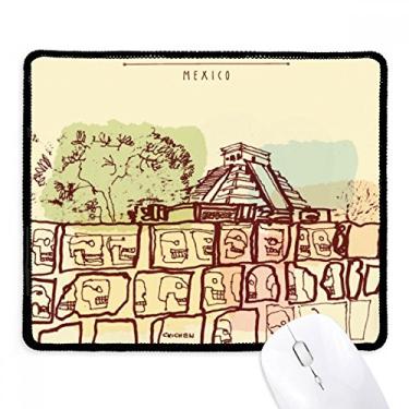 Imagem de Chichen Itza Mexico Ancient Civilization Mousepad Tapete de borracha para jogos