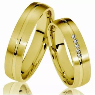 Imagem de ALIANÇA DE MOEDA ANTIGA 7MM