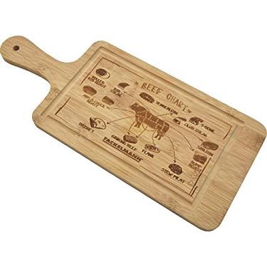 Imagem de Tábua para Servir Alimentos Fackelmann em Bamboo - Linha Pub Deluxe - Marrom