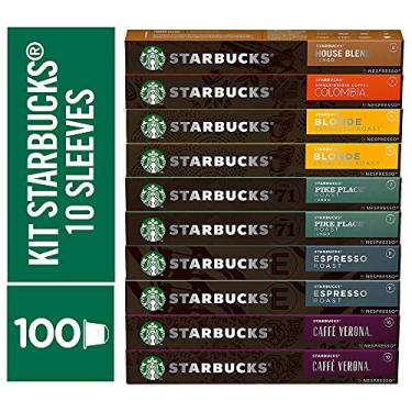 Imagem de Kit de Cafés Mistos Starbucks by Nespresso - 100 cápsulas