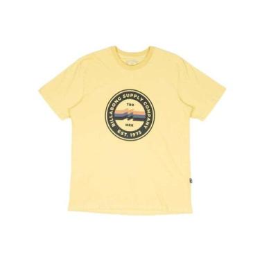 Imagem de Camiseta Billabong Walled Iv - Amarelo