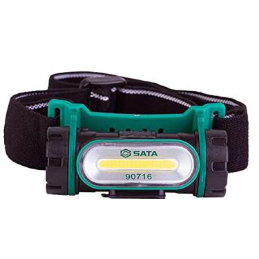 Imagem de Lanterna para Cabeça Recarregável 150 Lumens com Carregador St90716 Sata