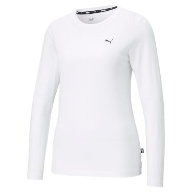Imagem de PUMA Longsleeve Tee, Camiseta Feminino, Branco (White), G