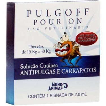 Imagem de Pulgoff Solução Pour-On 2Ml Até 30Kg