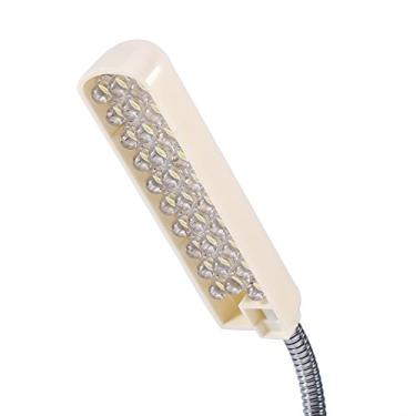 Imagem de Luz dobrável, lâmpada LED para máquina de costura de luz branca, base magnética potente para tornos para costura uso doméstico