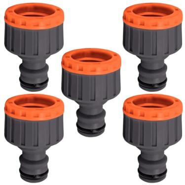 Imagem de Bico Para Torneira Engate Rápido Com Conexão Para Torneira de 3/4" + Redução Para 1/2" | Tramontina | Kit 05 Un