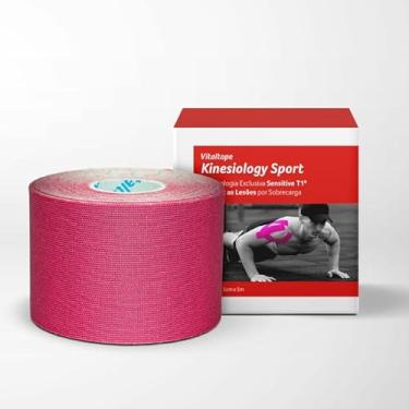 Imagem de Kinésio Vitaltape Sport Rosa 5 Cm