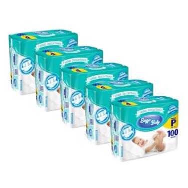 Imagem de Kit Fraldas Descartáveis Infantis Pacotão Hiper Direto da Fábrica Preço Revenda Sortidas P