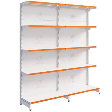 Imagem de Gôndola Fit 40 Parede 1 Inicial E 1 Continuação 2,02m Farmácia Comercio - Amapá