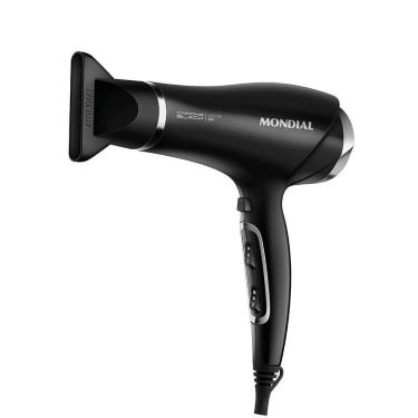Imagem de Secador De Cabelos Mondial Chrome Black 2.000W 127V