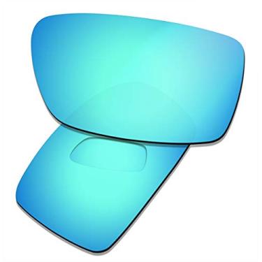 Imagem de Prizo ORL Lentes de reposição para óculos de sol Oakley Gascan OO9014 (irídio azul)
