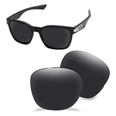 Imagem de AOZAN Lentes de reposição polarizadas ANSI Z87.1 para óculos de sol Oakley Garage Rock OO9175 - ônix preto