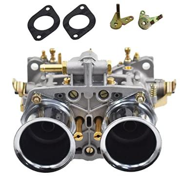 Imagem de waltyotur Carburador de motor de 2 cilindros de substituição para Volkswagen Beetle Fiat Weber 40 IDF