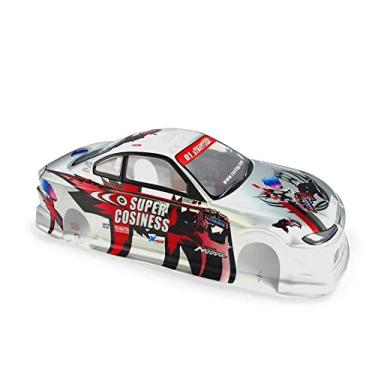 Imagem de Manrock 1/10 Scale RC Painted Drift Racing Touring Onroad Car Body Shell Silver