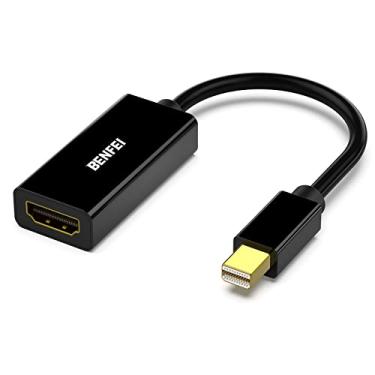 Imagem de BENFEI Mini DisplayPort para HDMI, Mini DP (Thunderbolt) para HDMI cabo banhado a ouro compatível com MacBook Pro, MacBook Air, Mac Mini, Microsoft Surface Pro 3/4, etc