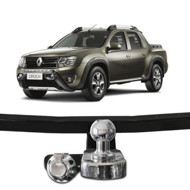 Imagem de Engate Reboque Duster Oroch 2016 a 2023 Rabicho Fixo 700kg