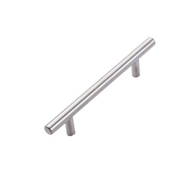 Imagem de Puxador preto dourado e prateado de aço inoxidável, maçaneta da porta do armário de cozinha, gaveta de móveis, puxador de barra t, 14 polegadas, 224mm