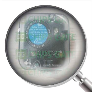 Imagem de LGW3A2P 1Pcs LGW3A2P Air Pressure Switch with Test Button for Burn