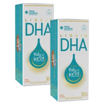 Imagem de Kit 2x Liquid DHA 30ml Sabor Laranja - True Source