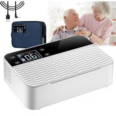 Imagem de Caixa refrigerada do refrigerador de insulina, mini refrigerador de medicamentos para viagens, refrigerador de medicina portátil Reefer Insulina para manter a insulina fria, baterias: 10200m