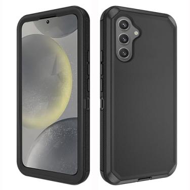 Imagem de Asuwish Capa de celular para Samsung Galaxy S24 Plus S24+ 5G Capa de celular híbrida robusta à prova de choque rígida à prova de quedas acessórios móveis de corpo inteiro resistente S24plus 24S + S 24