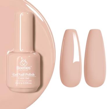 Imagem de Beetles Esmalte em gel para unhas, 1 peça de 15 ml Baby Pink Color Soak Off Gel Polish Nail Art Salon DIY em casa