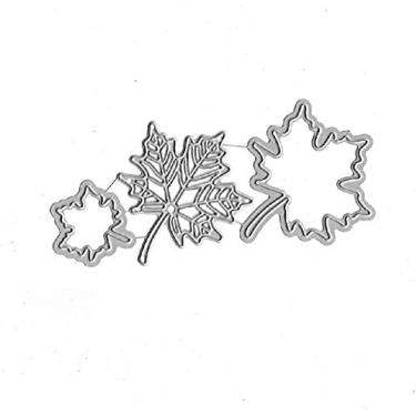 Imagem de Molde de folha de bordo para fazer cartões, matrizes de corte de metal de folha de bordo, parabéns, cortes, aniversário, estampagem, estêncil, modelo para decoração de scrap-booking, cartão de bênção