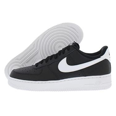 Imagem de Nike Tênis de basquete masculino Air Force 1 '07 An20, Preto, branco, 14