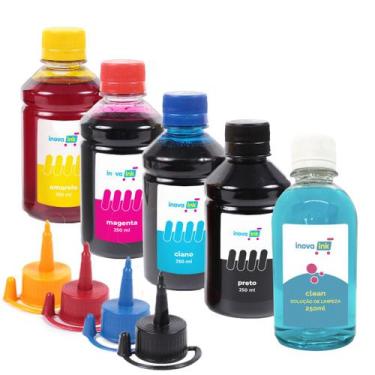 Imagem de Kit 4 Tintas Compatível Impressora 517 1250ml Inova Ink
