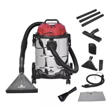 Imagem de Worker Extratora Limpeza Elw Inox 25l Vermelho E Prateado 220v 60 Hz, 
