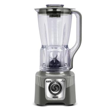 Imagem de Liquidificador Arno Power max XXL 1400W Cinza LN87, 110V