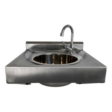 Imagem de Pia Assepsia Inox Lavatório Para Mãos