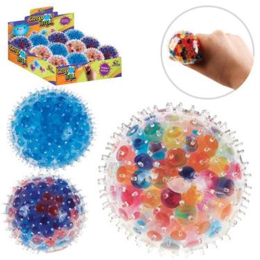 Imagem de Bola De Espremer Esmagar Bolinha Anti Stress Relaxante Cravos Ball - A
